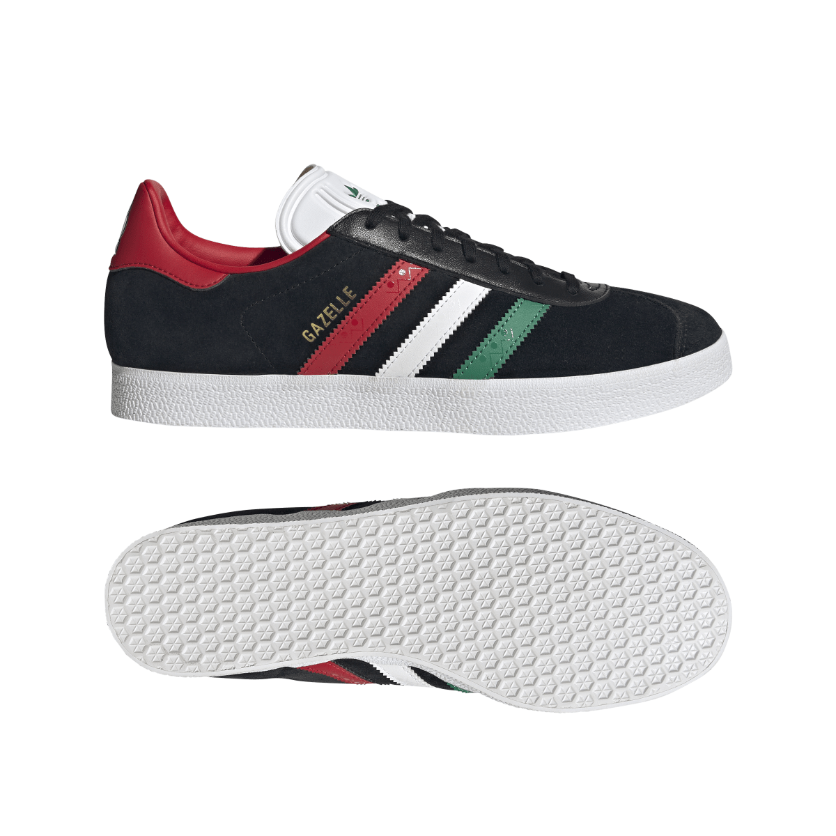Someone Somewhere x Adidas Gazelle Core Black Cloud White Better Scarlet