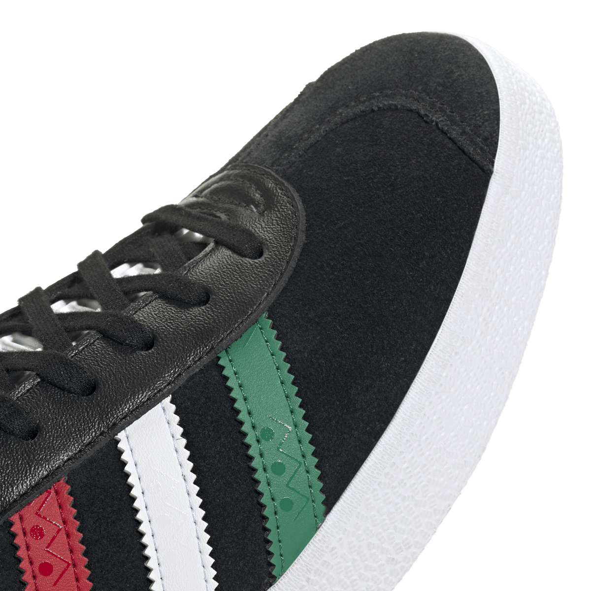 Someone Somewhere x Adidas Gazelle Core Black Cloud White Better Scarlet