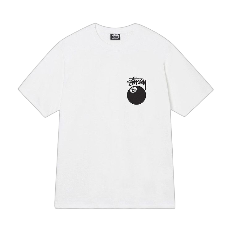 Stussy 8 Ball T-Shirt White