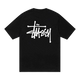 Stussy Basic T-Shirt Black