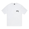 Stussy Burning Stock Tee White