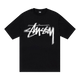 Stussy Dizzy Stock Tee Black