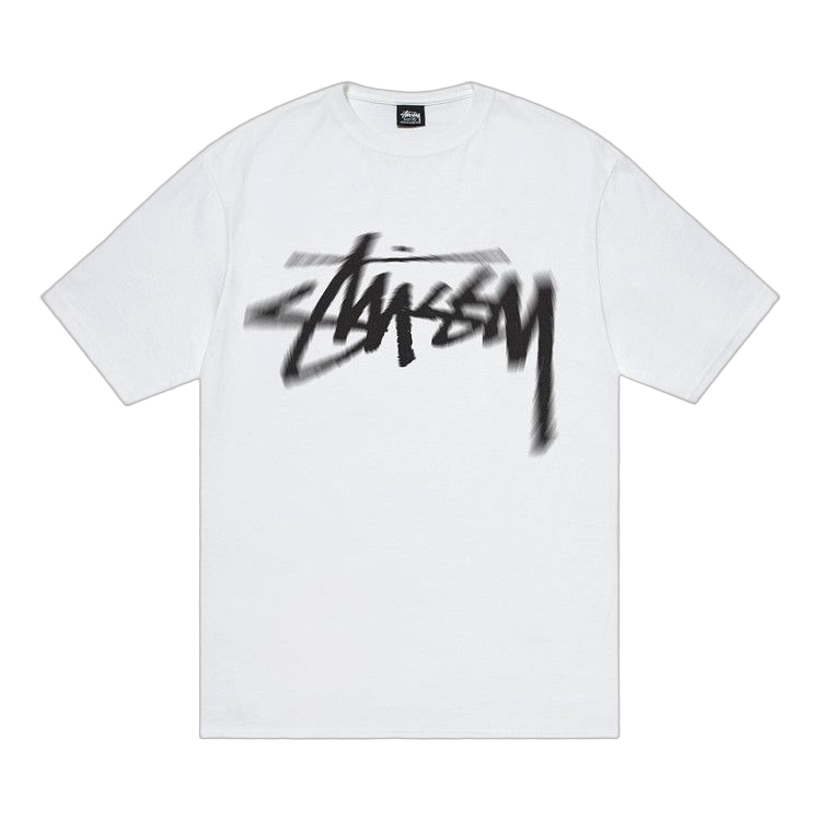 Stussy Dizzy Stock T-Shirt White
