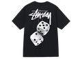 Stussy Fuzzy Dice Tee Black
