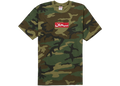 Supreme Arabic Box Logo Tee Woodland Camo