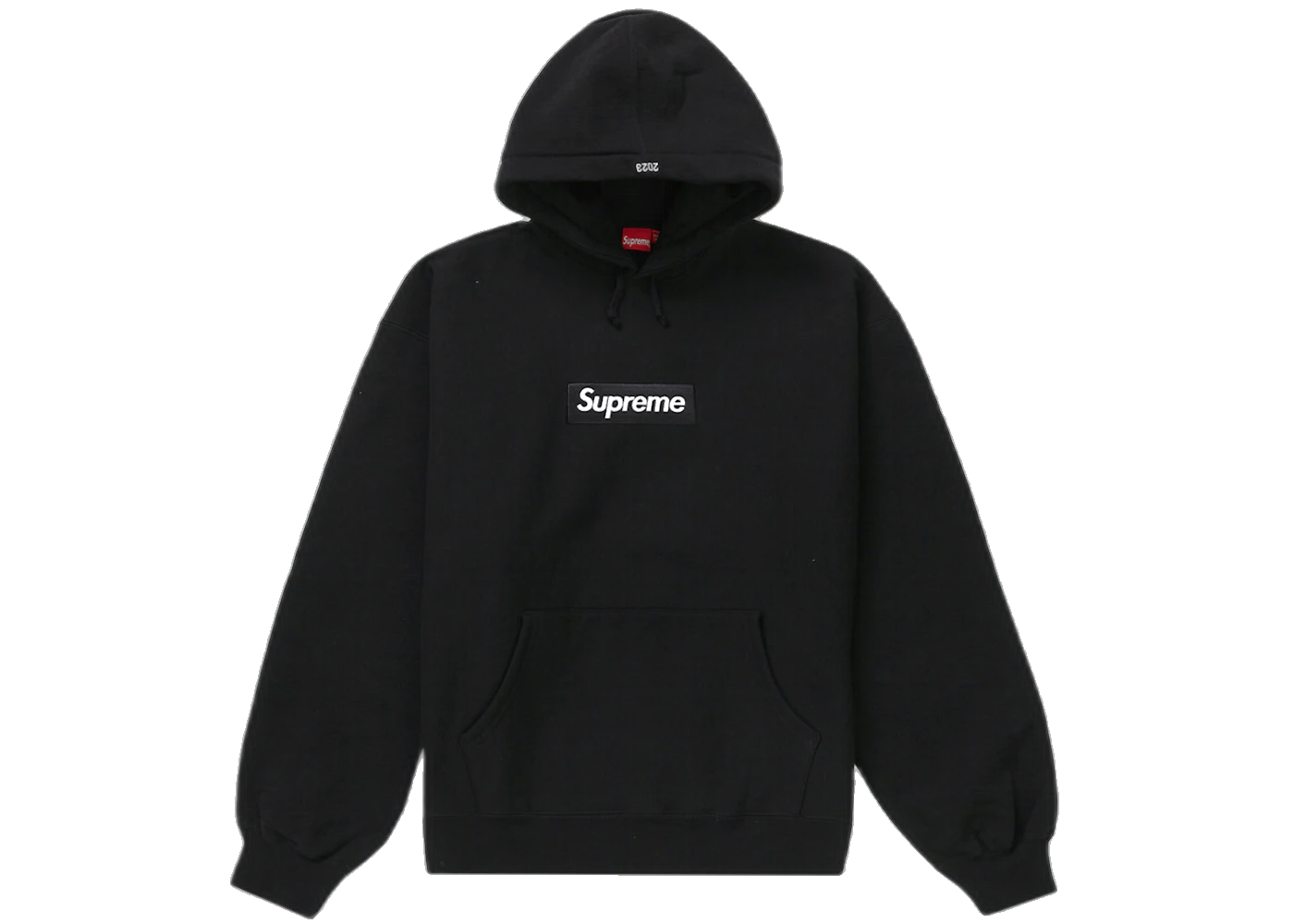 Supreme Box Logo Hooded Sweatshirt (FW23) Black, Black (supreme-box-logo-hooded-sweatshirt-fw23-black)