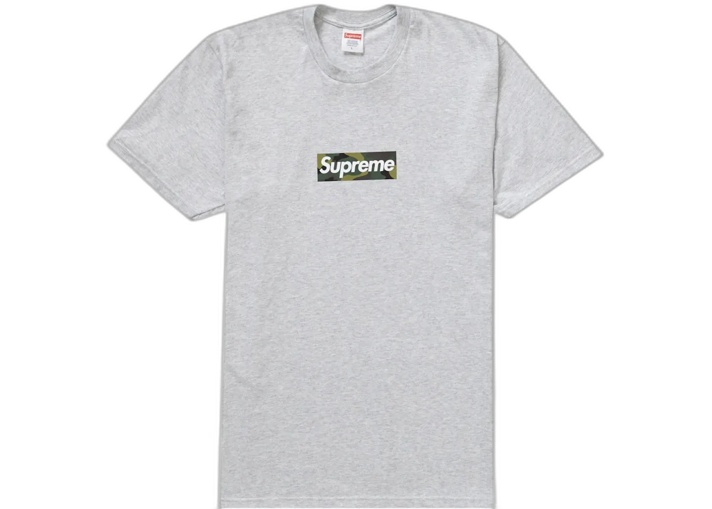 Supreme Box Logo Tee (FW23) Ash Grey, Ash Grey (supreme-box-logo-tee-fw23-ash-grey)