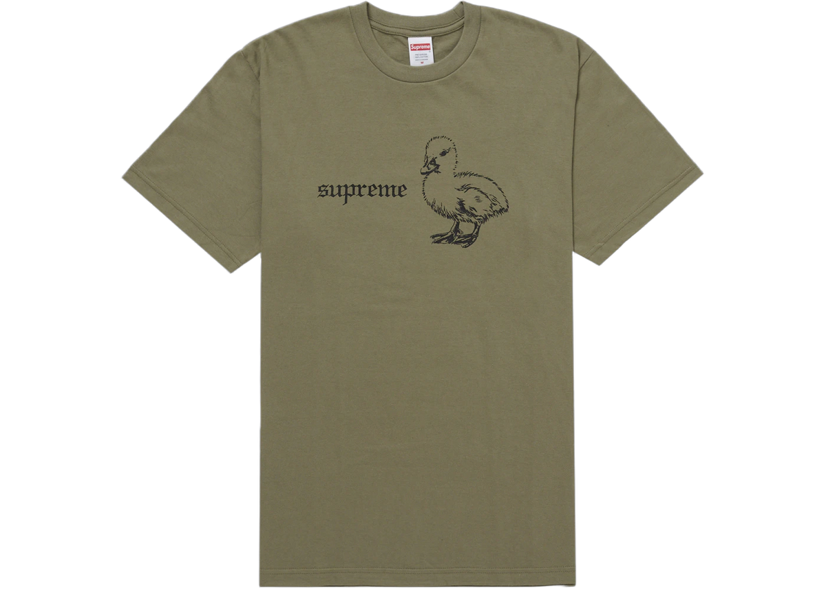 Supreme Duck T-Shirt Light Olive