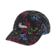 Supreme Floral Flannel 6-Panel Black