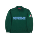 Supreme Milan Shop Flag Half Zip Pullover Green