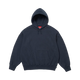Supreme Satin Appliqué Hooded Sweatshirt Navy