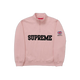 Supreme Shop Flag Half Zip Pullover Peach