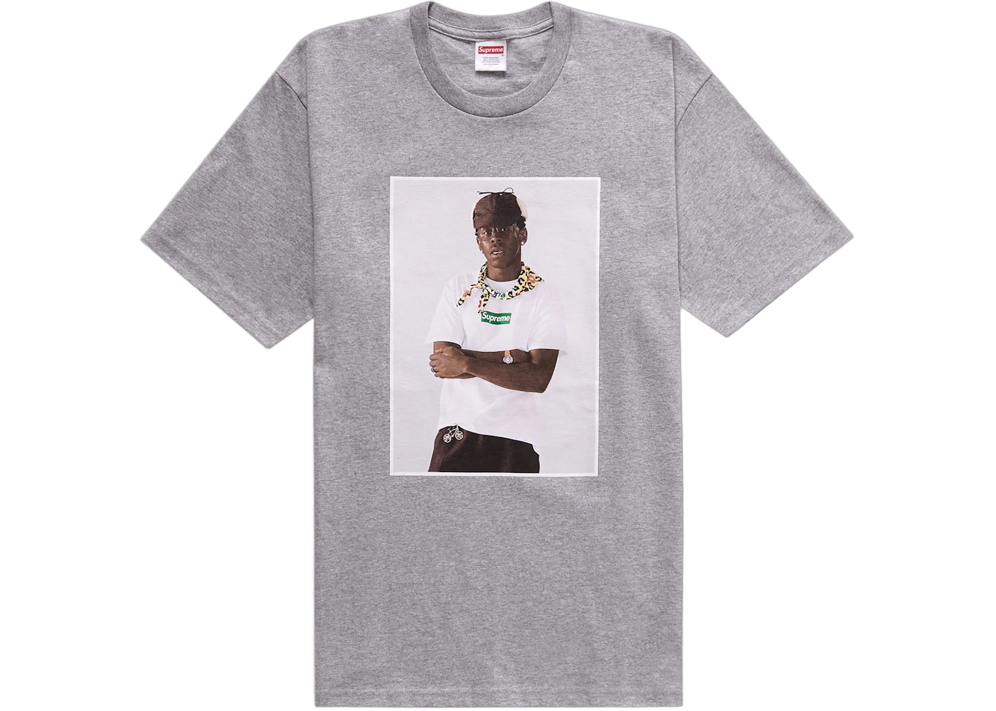Supreme Tyler The Creator Tee Heather Grey