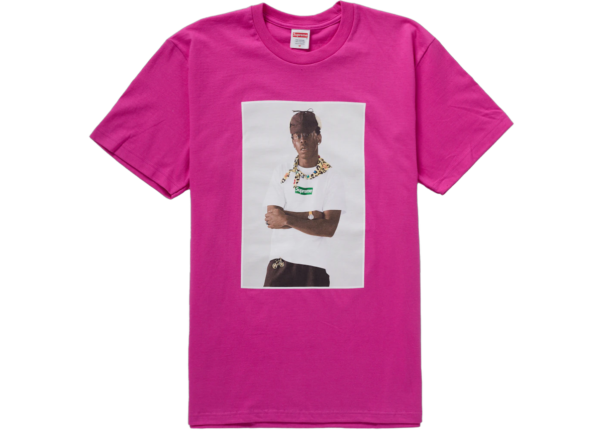 Supreme Tyler The Creator T-Shirt Magenta