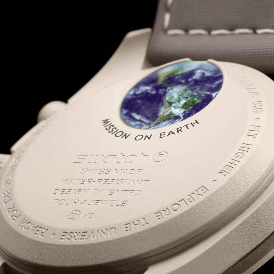 Swatch x Omega Bioceramic Moonswatch Mission On Earth Desert SO33T103