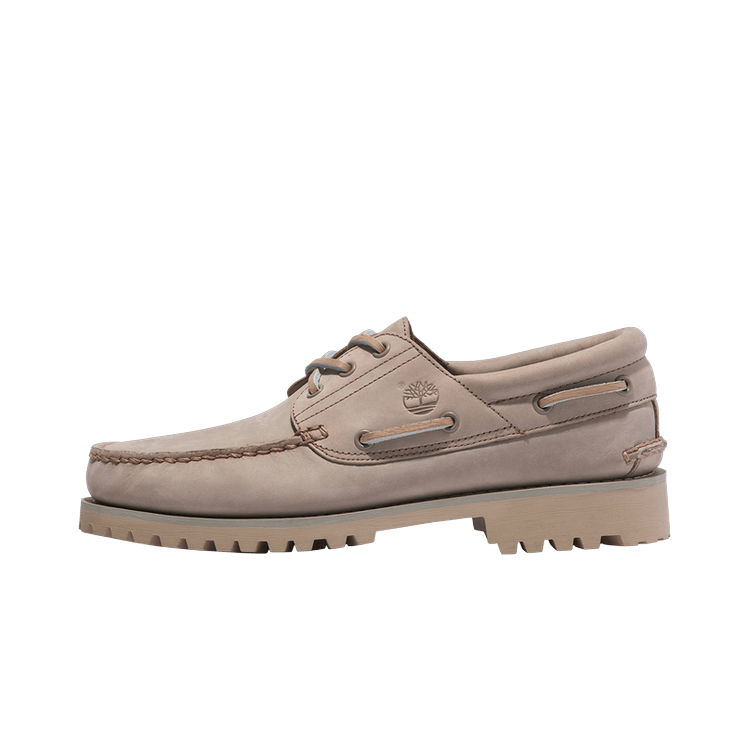 Timberland 3-Eye Lug Handsewn Boat Shoe Taupe