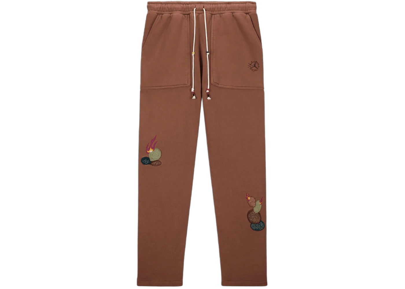 Travis Scott x Air Jordan Fleece Pants Archaeo Brown