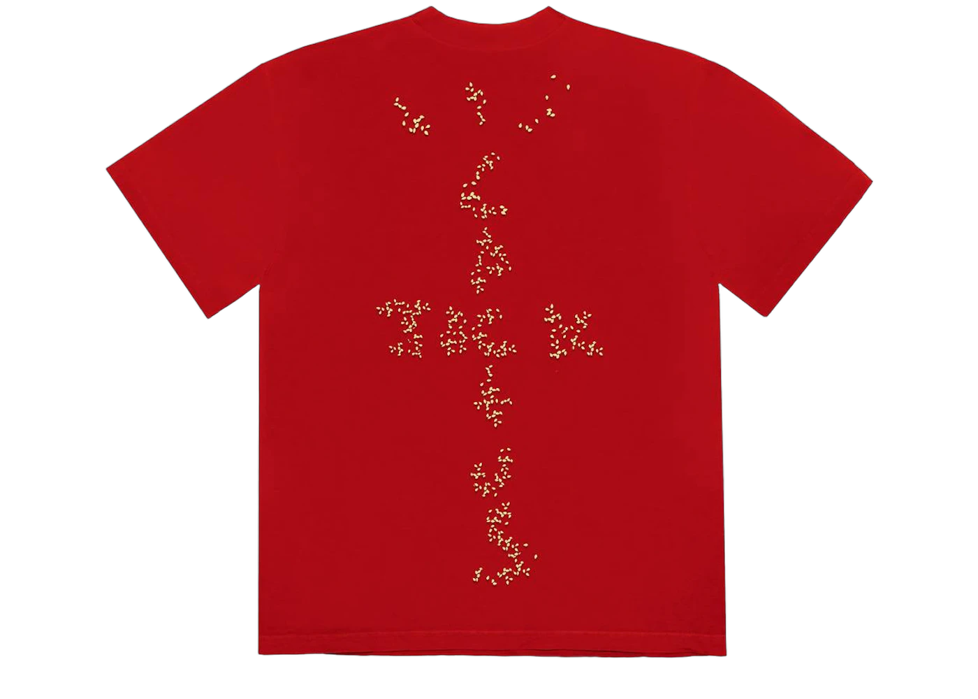 Travis Scott x McDonald's Sesame Inv III T-Shirt Red