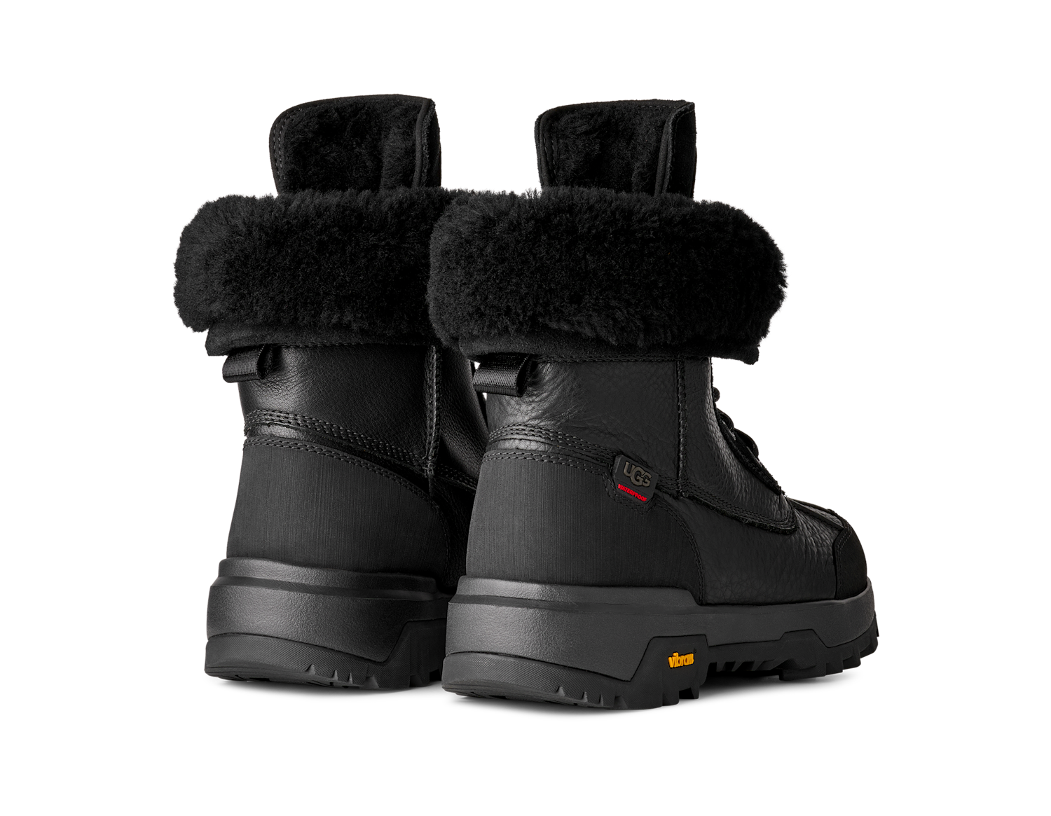 UGG Adirondack Boot XXV Black, Black (1170591-BLK)