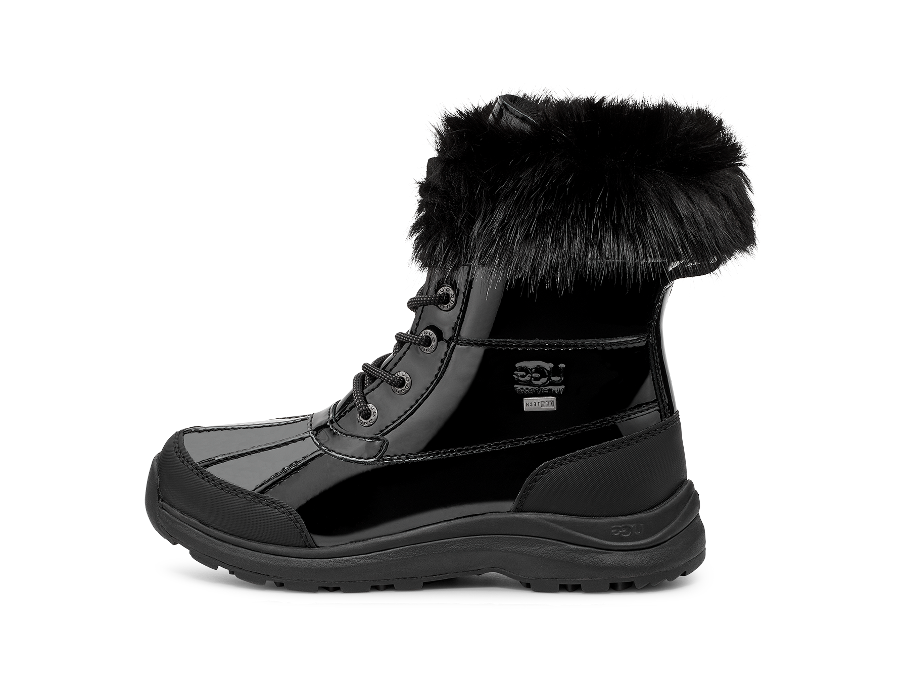 UGG Adirondack III Patent Boot Black, Black (1132991-BLK)