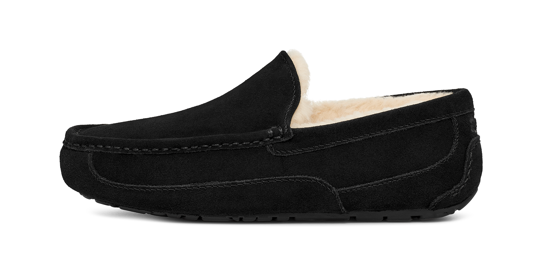 UGG Ascot Slipper Black, Black (1101110-BLK)