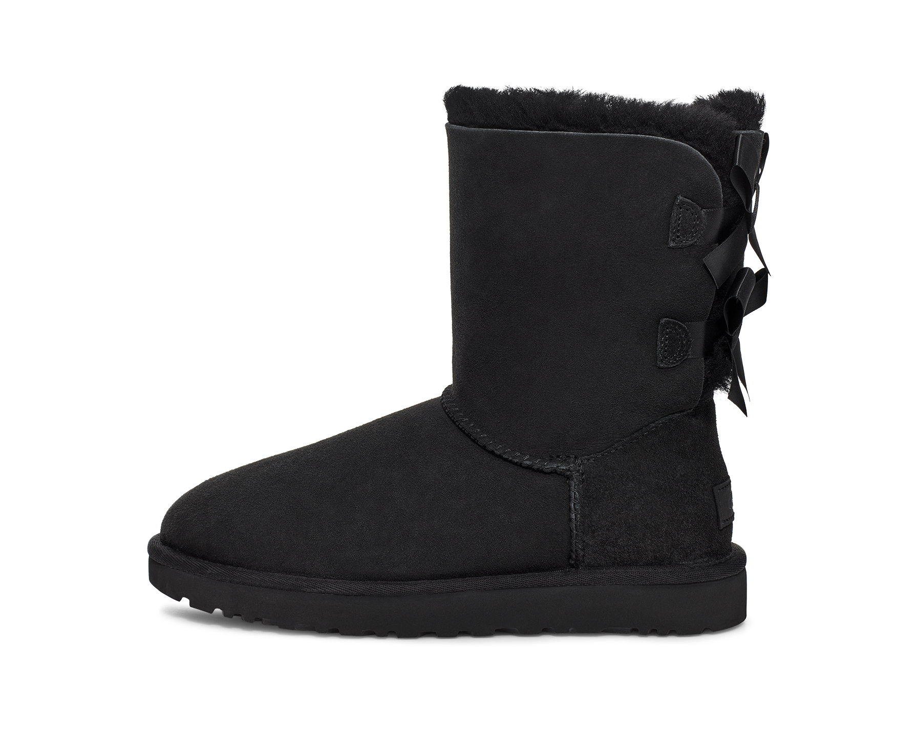 UGG Bailey Bow II Boot Black, Black/Black (1016225-BLK)
