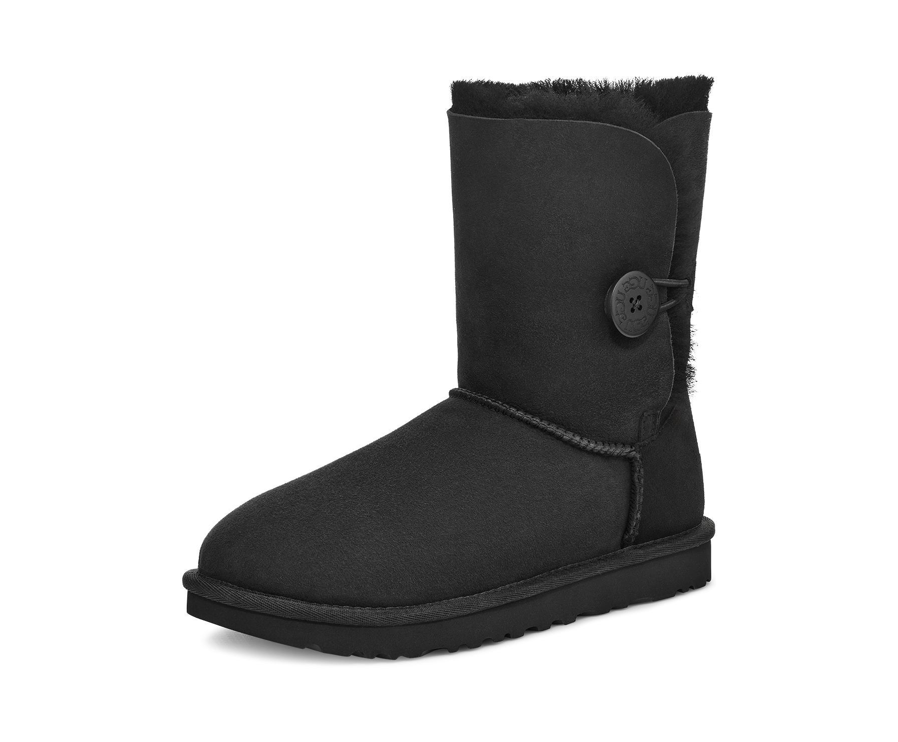 UGG Bailey Button II Black, Black (1016226-BLK)