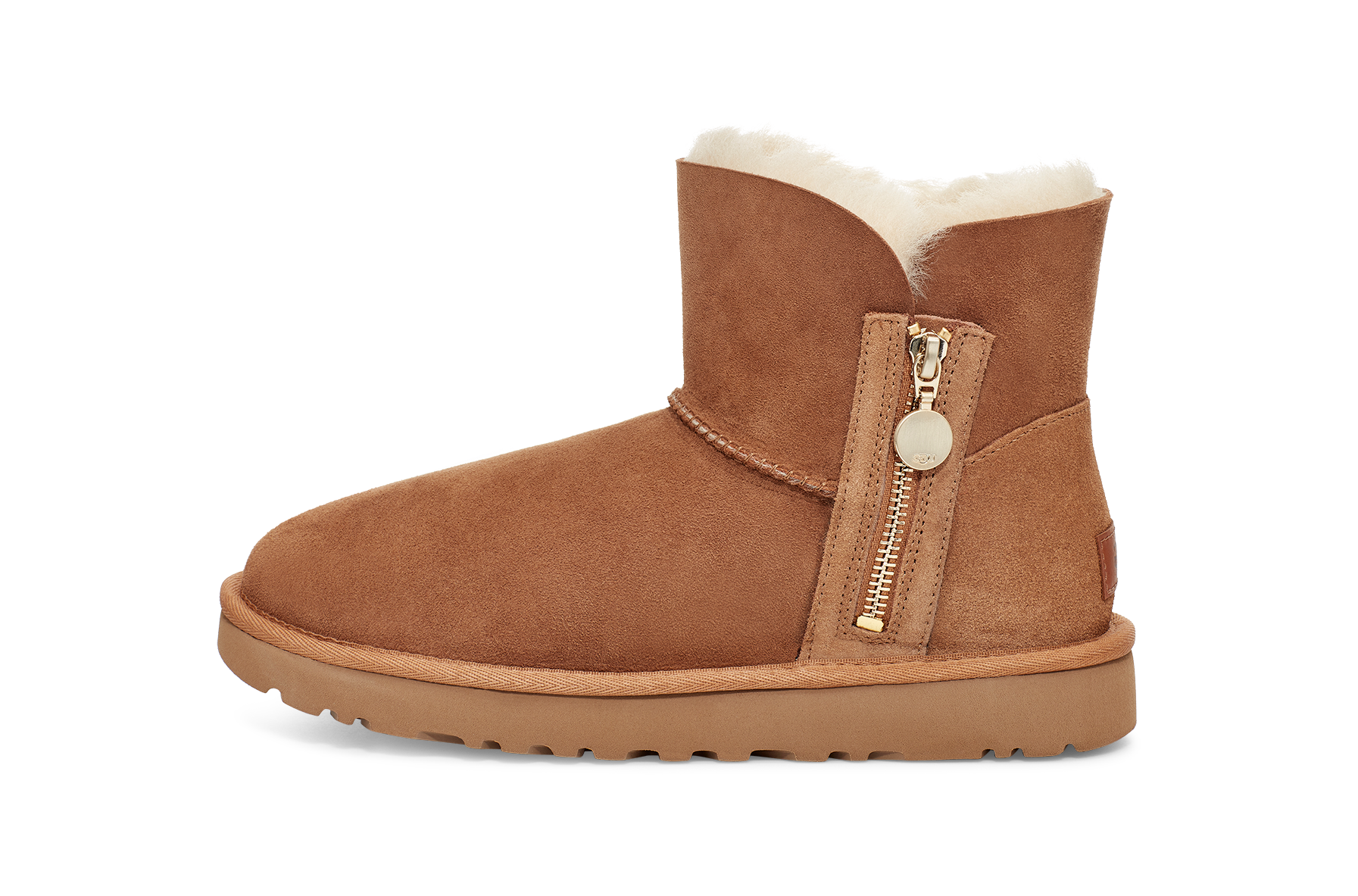 UGG Bailey Zip Mini Boot Chestnut, Chestnut (1112481-CHE)