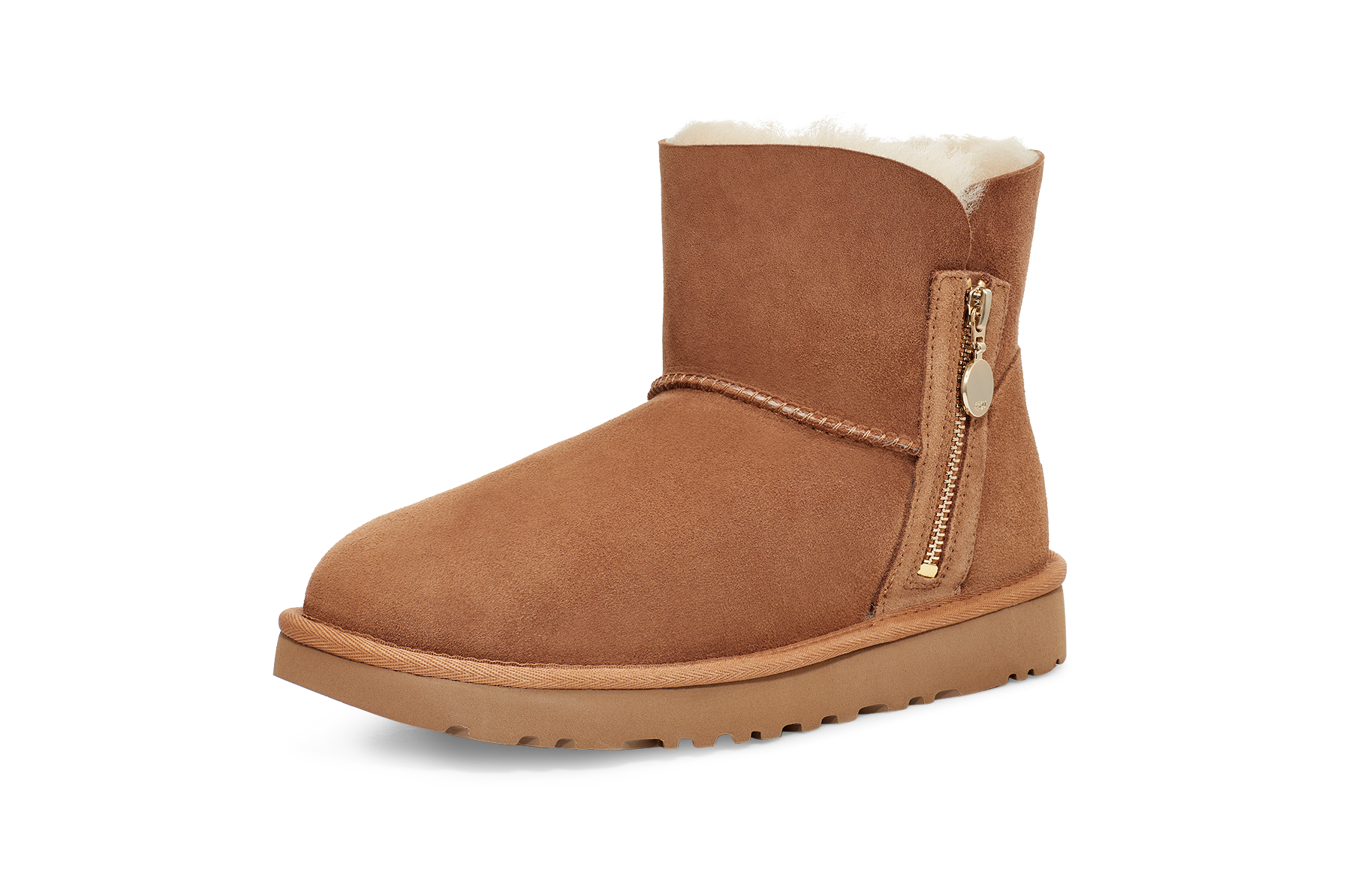 UGG Bailey Zip Mini Boot Chestnut, Chestnut (1112481-CHE)