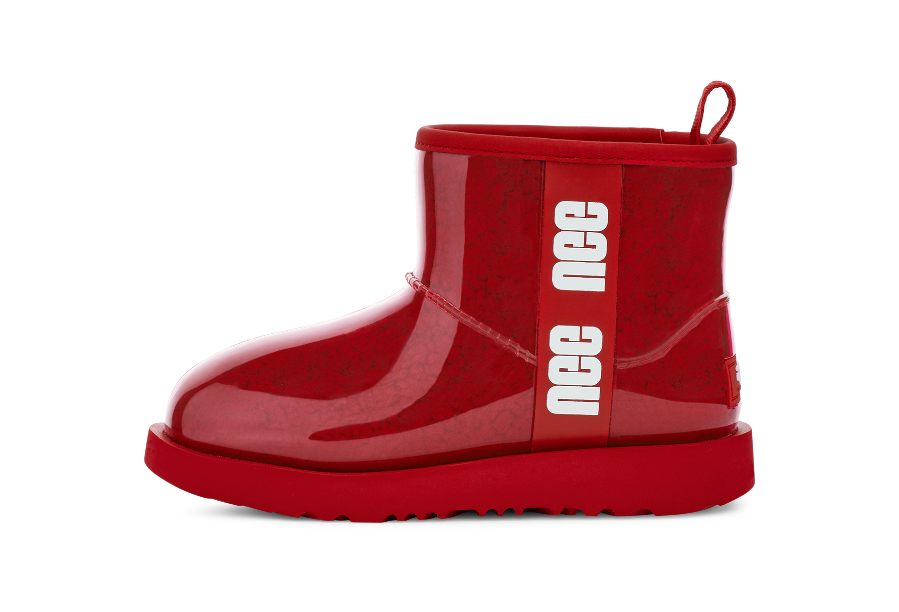 UGG Classic Clear Mini Boot Samba Red, Samba Red/White (1113190-SBR)
