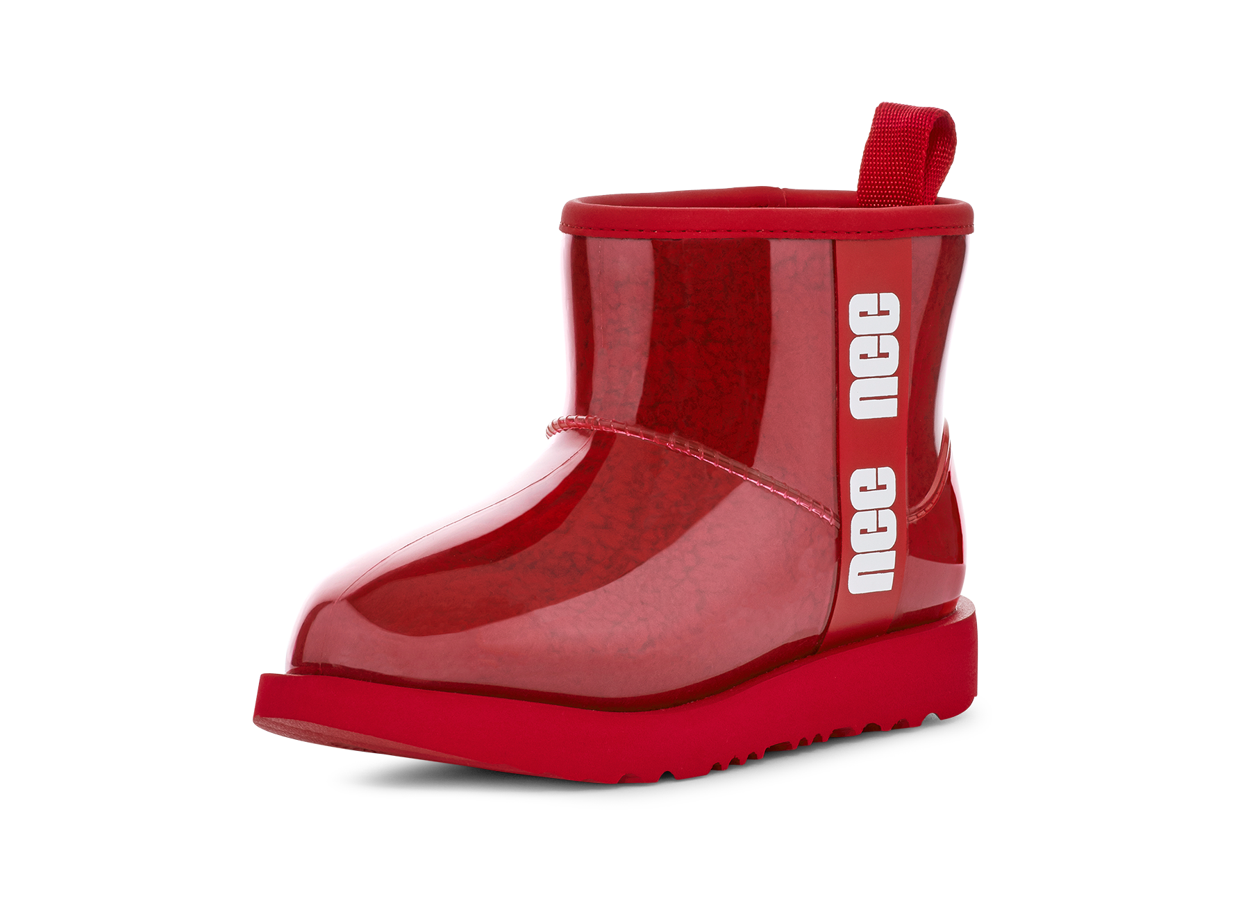 UGG Classic Clear Mini Boot Samba Red, Samba Red/White (1113190-SBR)