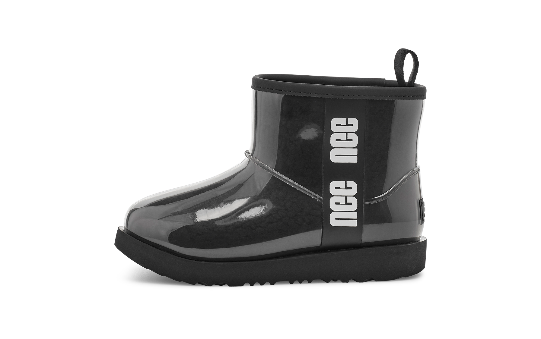 UGG Classic Clear Mini II Boot Black (Kids), Black (1112386K-BLK)