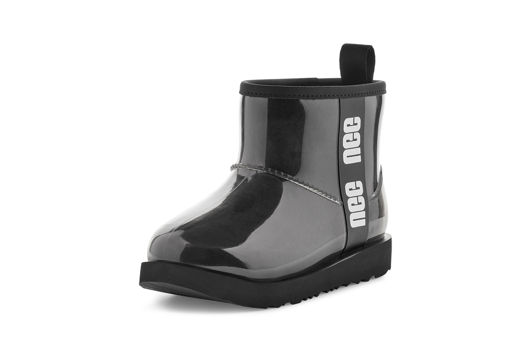 UGG Classic Clear Mini II Boot Black (Kids), Black (1112386K-BLK)