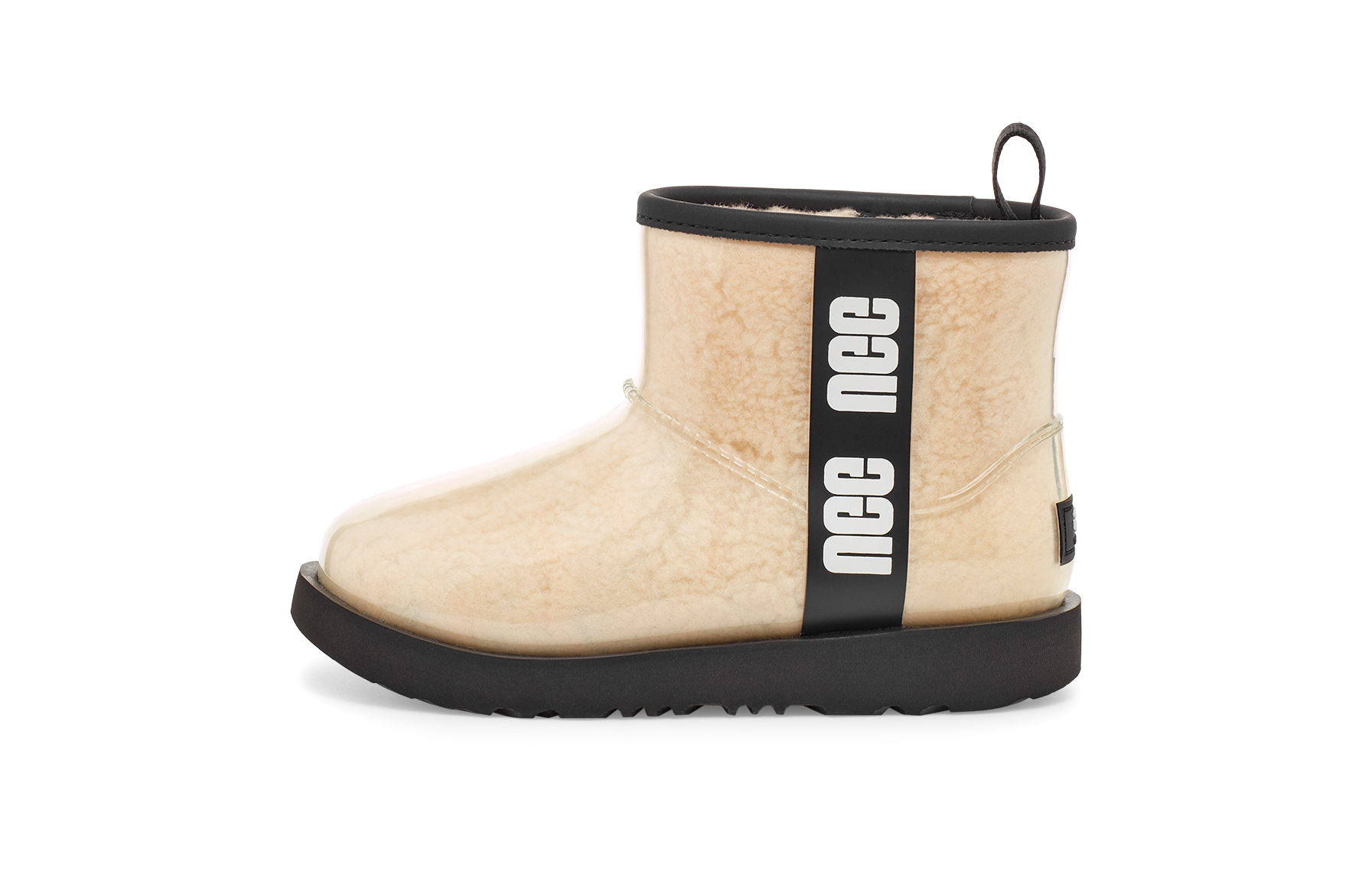 UGG Classic Clear Mini II Boot Natural Black (Kids), Natural/Black (1112386K-NBLC)