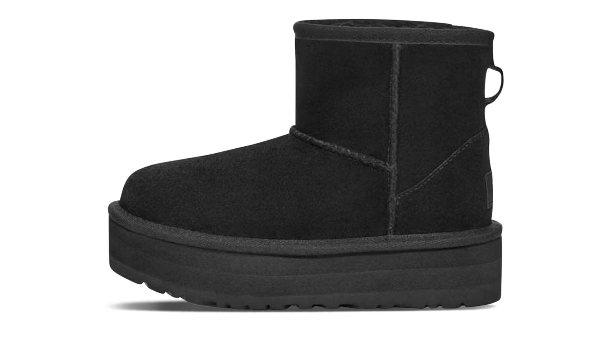 UGG Classic Mini Platform Boot Black (Kids)
