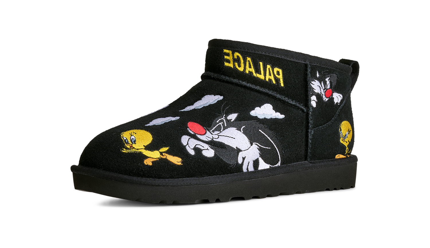 UGG Classic Ultra Mini Boot Palace x Looney Tunes Black