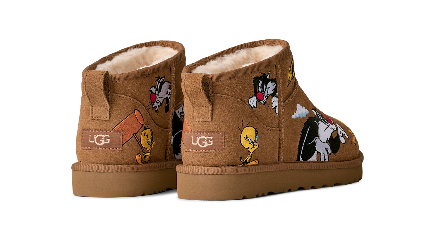 UGG Classic Ultra Mini Boot Palace x Looney Tunes Chestnut