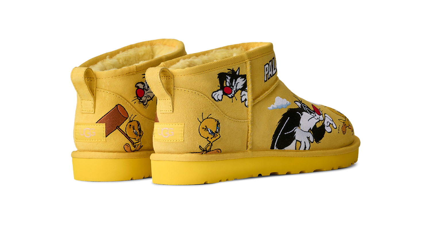 UGG Classic Ultra Mini Boot Palace x Looney Tunes Yellow