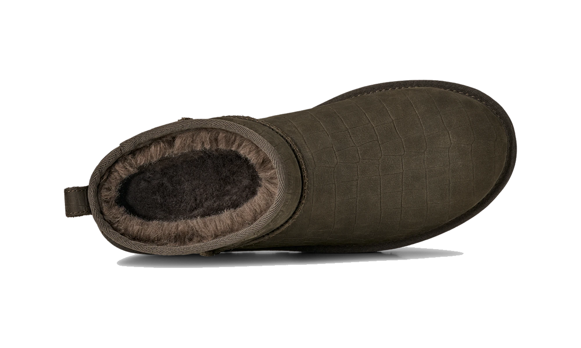 UGG Classic Ultra Mini Embossed Boot Dense Smoke