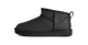 UGG Classic Ultra Mini Leather Boot Black