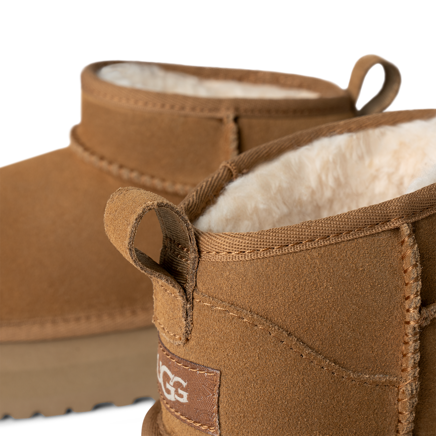 UGG Classic Ultra Mini Platform Boot Chestnut (Kids), Chestnut (1157791K-CHE)