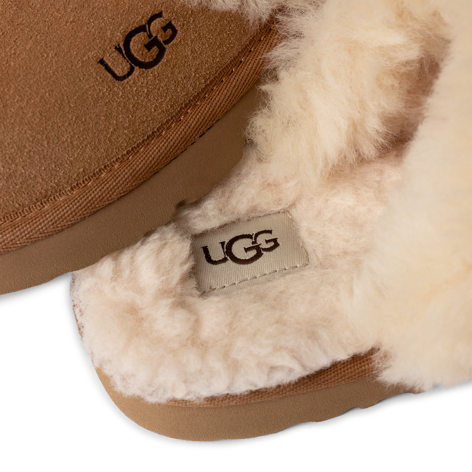 UGG Cozy II Slipper Chestnut (Kids), Chestnut (1019065K-CHE)