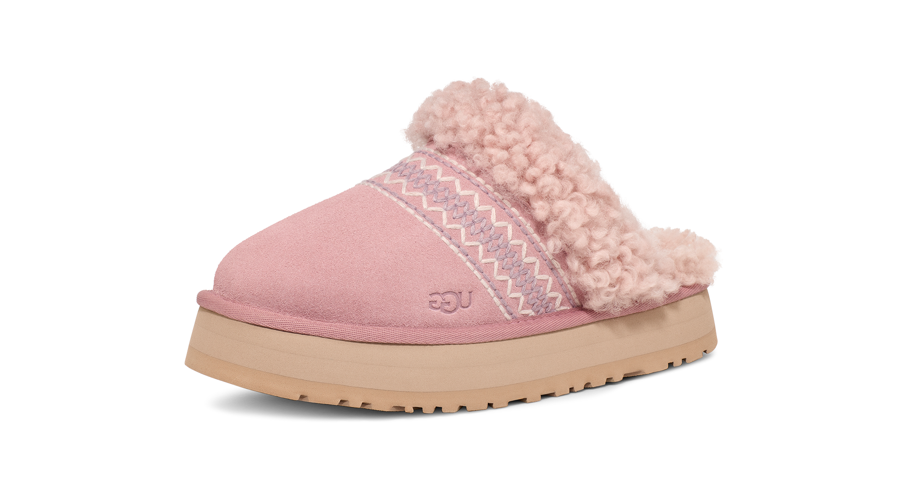 UGG Disquette Atherson Slipper Rose Grey, Rose Grey (1158282-RSGRY)