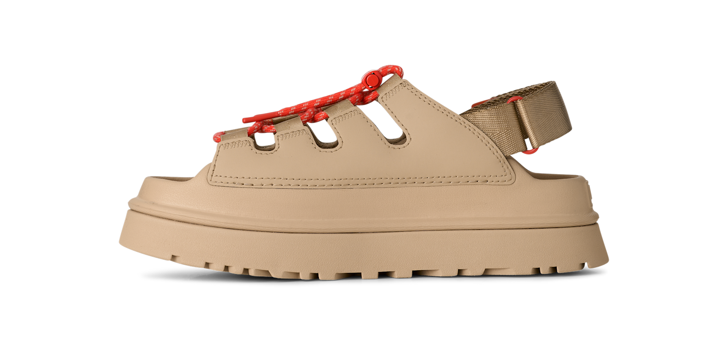 UGG GoldenGlow Toggle Sandal Mustard Seed