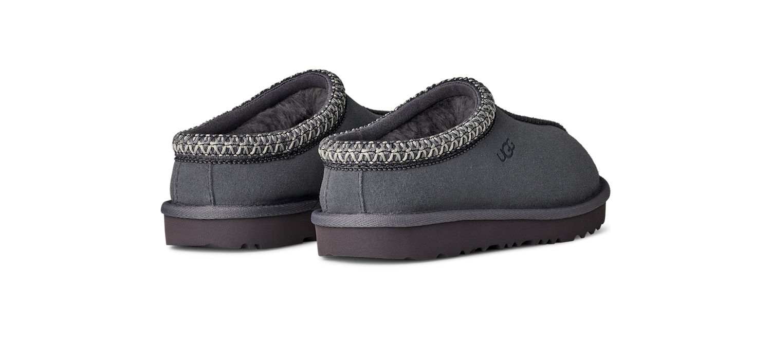 UGG Tasman II Slipper Obsidian (Kids), Obsidian (1019066K-OBS)
