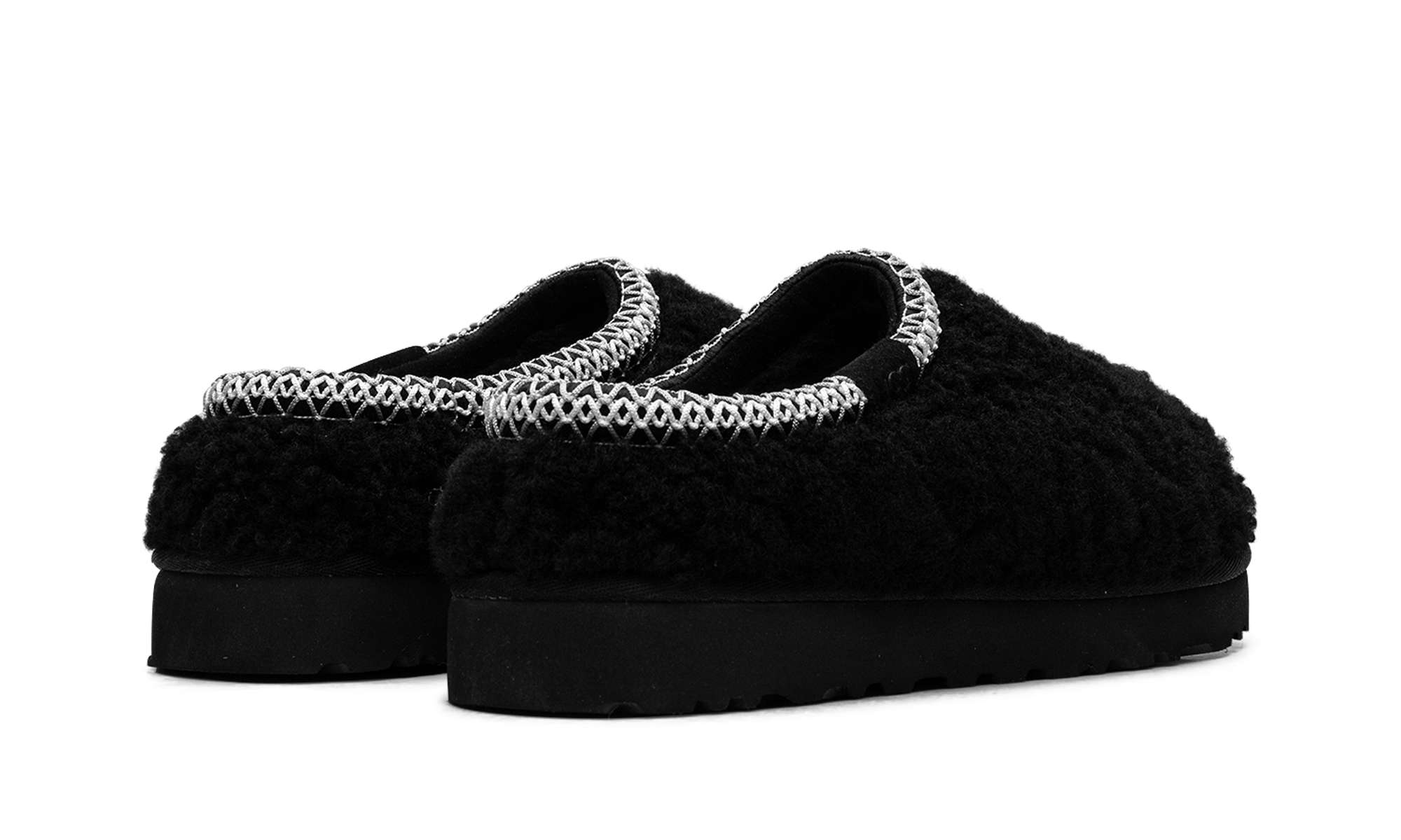 UGG Tasman Maxi Curly Slipper Black