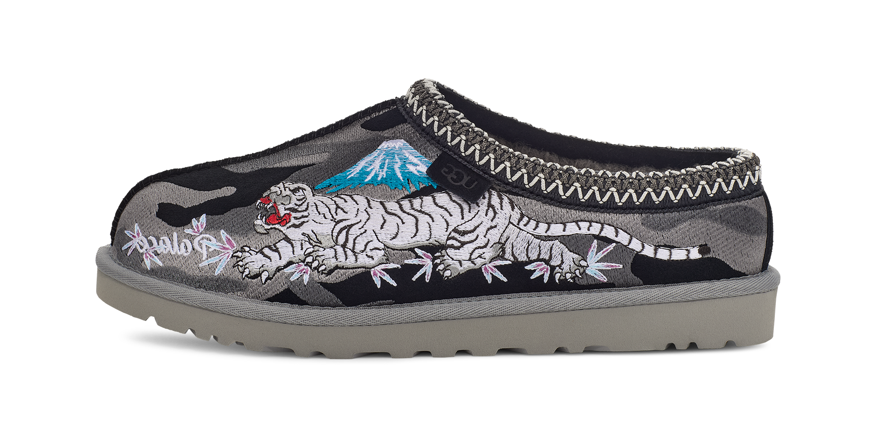 UGG Tasman Slipper Palace Black Camo, Black (1172070-BKCA)