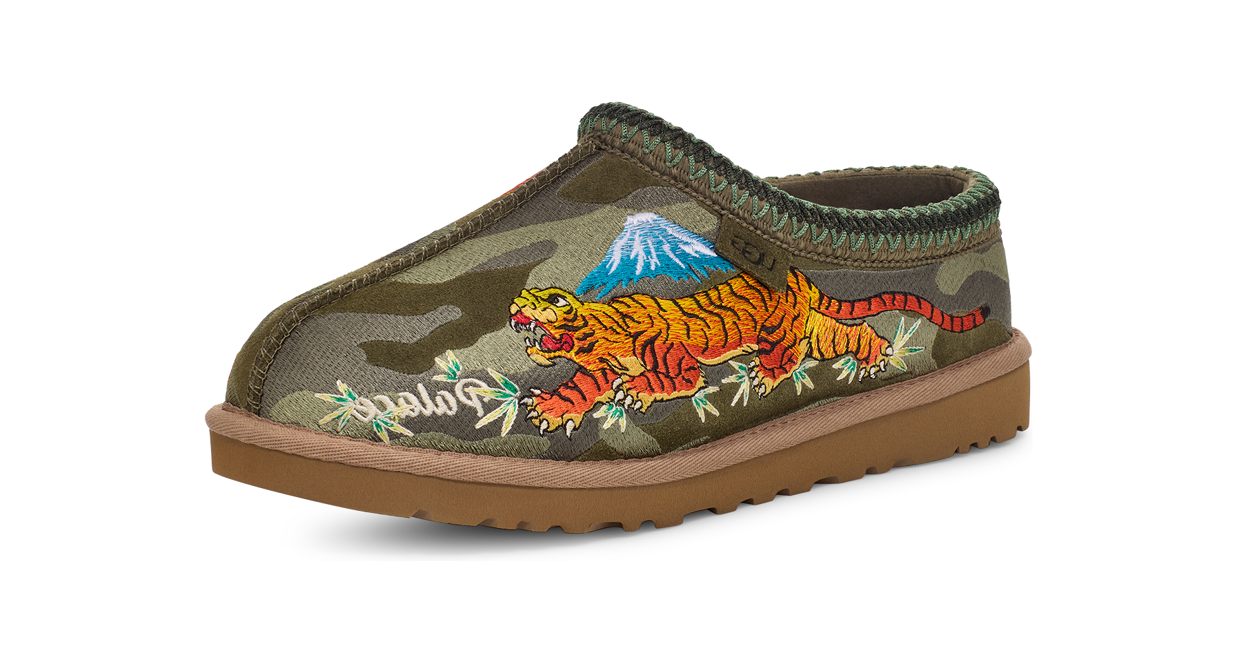 UGG Tasman Slipper Palace Burnt Olive Camo, Burnt Olive (1172070-GRNC)