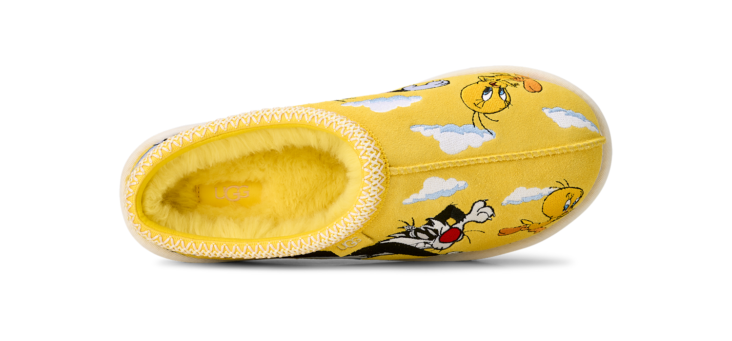 UGG Tasman Slipper Palace x Looney Tunes Yellow