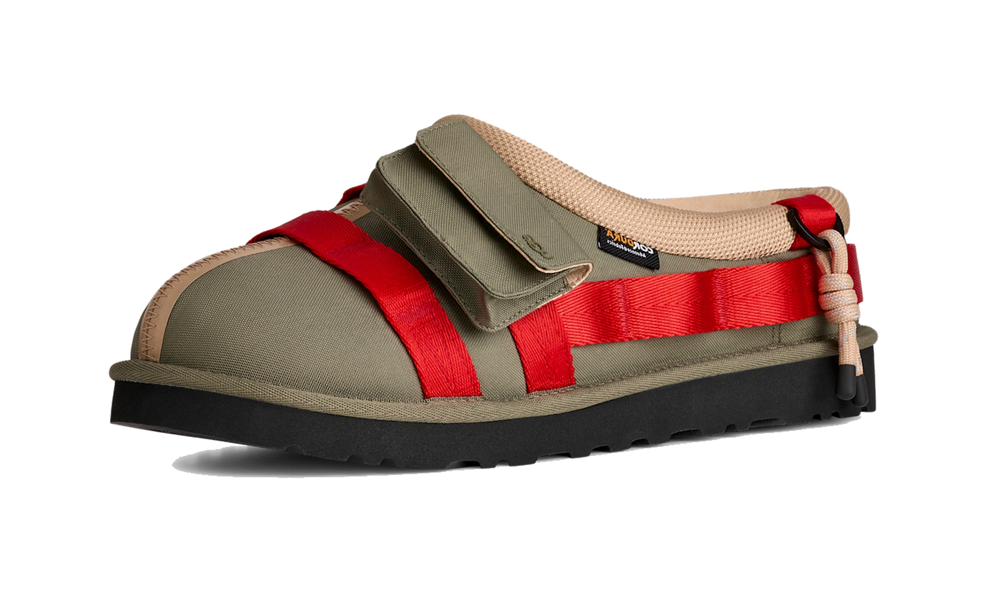 UGG Tasman Wildwood Slipper Burnt Olive Red Pepper